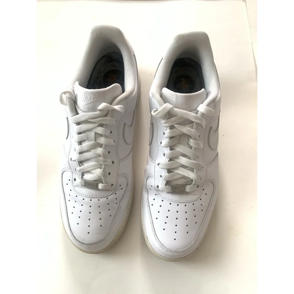 Nike Air Force 1 07 Low Triple White Men's Size 10.5 UK 9.5 / EU 44.5